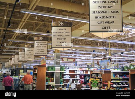 Supermarket Aisle Signs