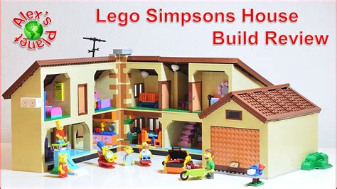 Lego Simpsons House Build Review - YouTube