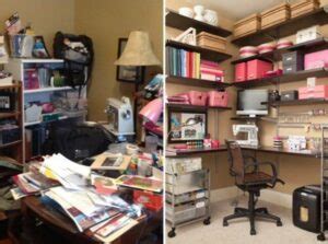 20 Photos of Messy Rooms Before and After Cleaning