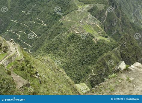 Machu Picchu Aerial View Stock Image - Image: 9724721