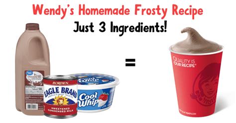 Wendy's Frosty Recipe (Just 3 Ingredients!) - Insanely Good