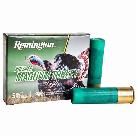 Remington Premier Magnum Turkey 12 Gauge 3in #5 2oz Turkey Shotshells ...