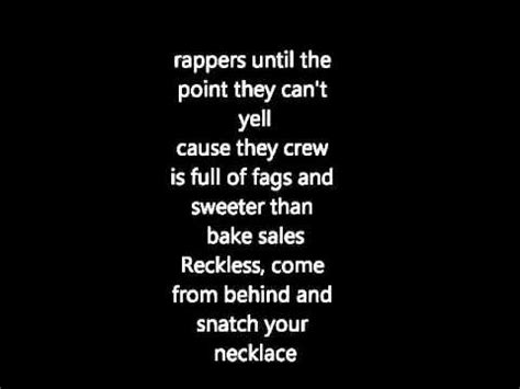 Eminem under the influence Lyrics - YouTube