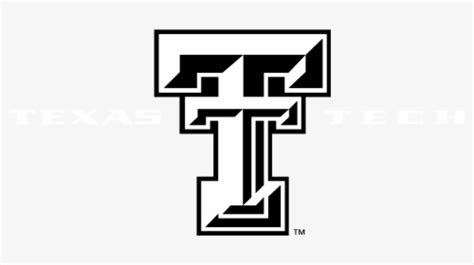 Texas Tech Red Raiders Logo Black And White - Texas Tech Black And ...