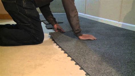 Carpet Tiles Concrete Basement Floor – Flooring Blog