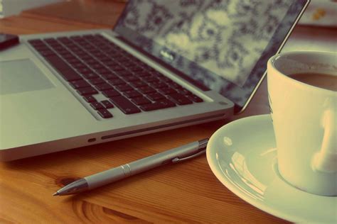 Coffee and Laptop | Copyright-free photo (by M. Vorel) | LibreShot