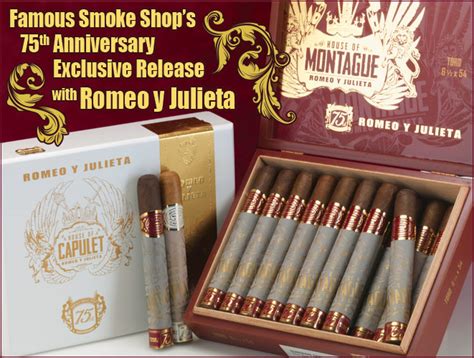 Famous Smoke Shop Announces 75th Anniversary Cigars