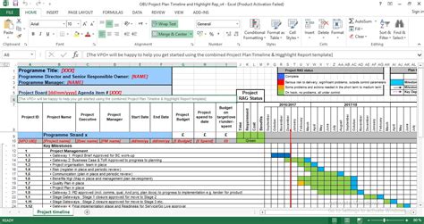 Project Plan Amp Timeline Template 2022 Project Management - Riset