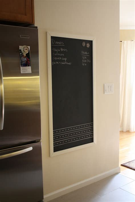 Magnetic blackboard for the kitchen | Blackboards, Kitchen chalkboard, Home