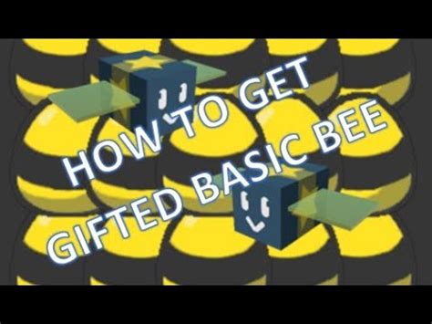 HOW TO GET GIFTED BASIC BEE!!! - Bee Swarm Simulator - YouTube