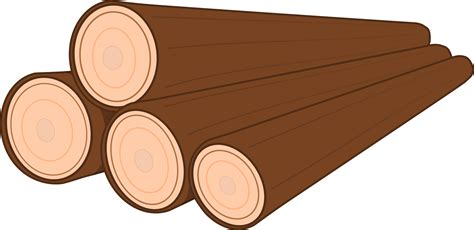 Firewood clipart wooden log, Firewood wooden log Transparent FREE for ...