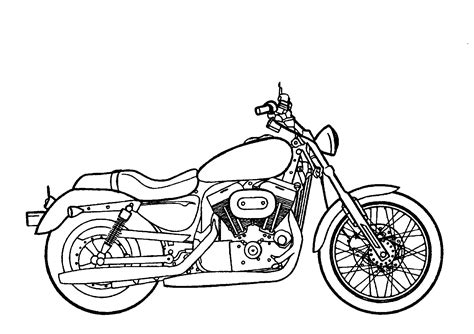 Harley Davidson Logo Coloring Pages - Coloring Home