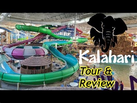 Kalahari Waterpark Resort (Wisconsin Dells) Tour & Review with The ...