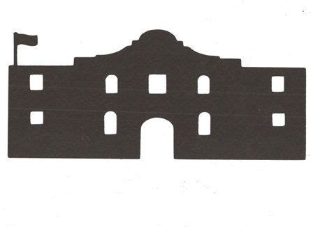 Alamo silhouette by hilemanhouse on Etsy, $6.95 | Paper cutters ...