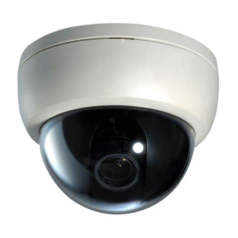 SeqCam Wired Plastic Dome Indoor/Outdoor Color Security Camera-SEQ7105 ...