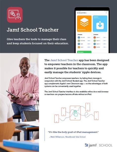 Jamf School Teacher App