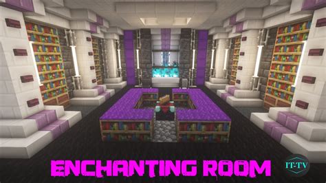 Minecraft Enchanting Room Ideas - A Minecraft Enchanting Room Tutorial ...