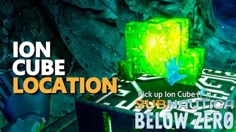 Ion Cube Subnautica Below Zero Location - YouTube