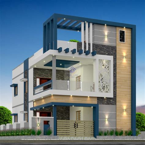 North Facing House Plan and Elevation | 2 bhk House Plan - House ...