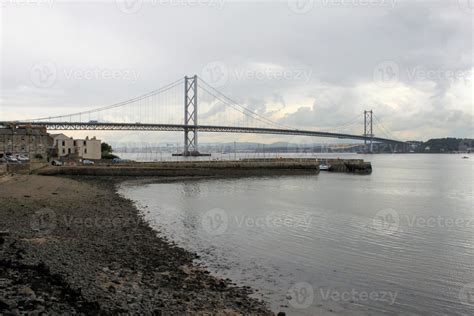 A view of the Forth Bridge 16553200 Stock Photo at Vecteezy