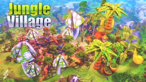 Jungle Village in Minecraft Marketplace | Minecraft