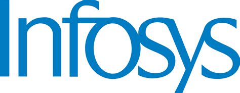 Infosys logo in transparent PNG and vectorized SVG formats