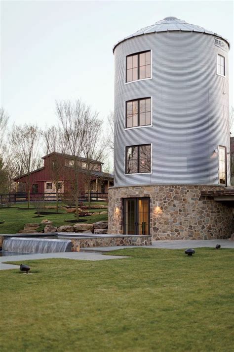 Tour this one-of-a-kind weekend escape | Silo house, Grain bin house ...