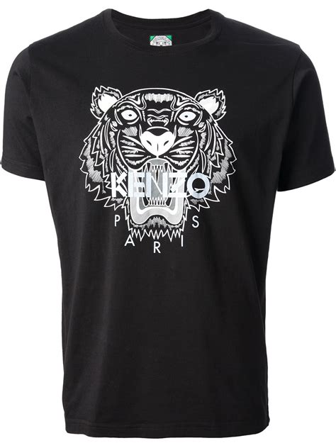 Lyst - Kenzo Tiger T-shirt in Black for Men