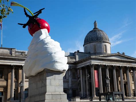 Fourth Plinth Whipped Cream And Fly Sculpture Unveiled Express And Star ...