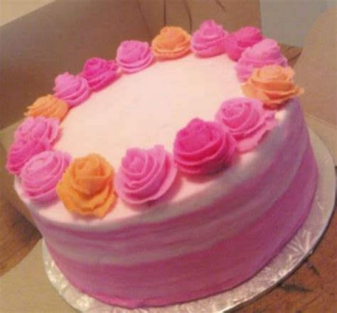 Ribbon Rose Cake - CakeCentral.com