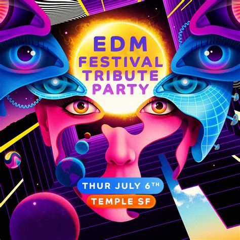 EDM Festival Tribute Party at Temple SF at Temple Nightclub San ...