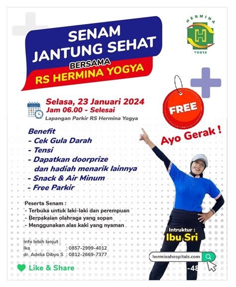 Hermina Hospitals | Healthy Heart Exercises at Hermina Hospital Yogya