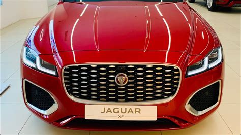 New #Jaguar #XF P300 R-Dynamic SE 2022 Red Color. - YouTube