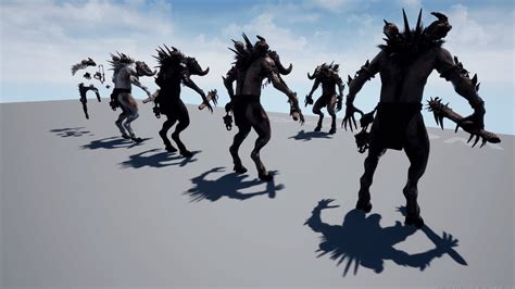 3D model Wendigo Ram Rigged VR / AR / low-poly | CGTrader