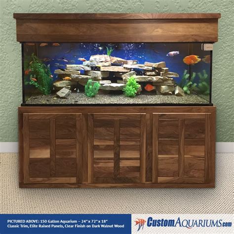 150 Gallon Aquarium - Custom Glass Fish Tank | Custom Aquariums