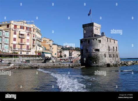 Italy, Liguria, Rapallo, the castle Stock Photo - Alamy