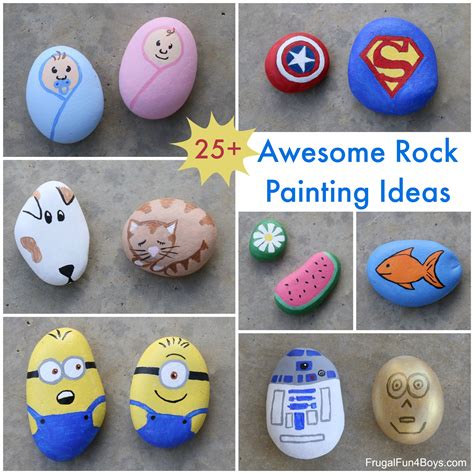 25+ Awesome Rock Painting Ideas