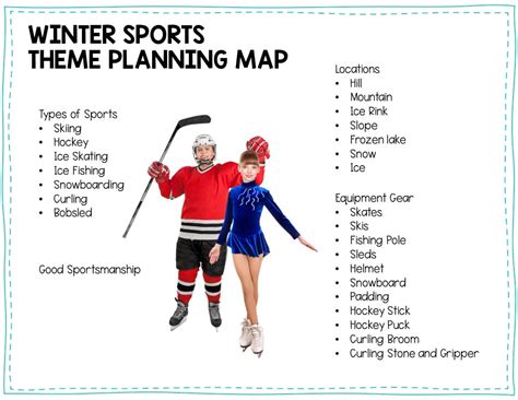 Preschool Winter Sports Activities - Pre-K Printable Fun