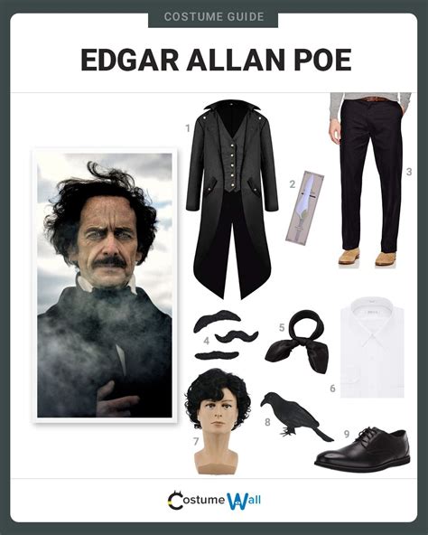 Dress Like Edgar Allan Poe Costume | Halloween and Cosplay Guides