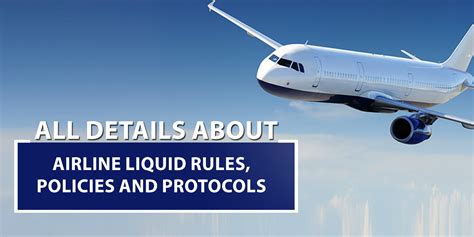 All Details About Airline Liquid Rules, Policies and Protocols