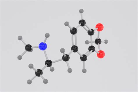 drug mdma ecstasy molly molecule 3D Model in Medicines 3DExport