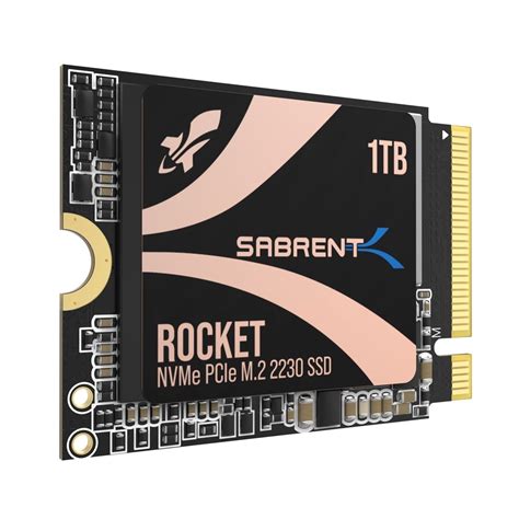 Sabrent 1TB M.2 NVMe SSD PCIe 4.0 Rocket 2230 - Steam Deck, Microsoft ...