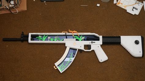 3D printer Valorant 1:1 Neptune Vandal (the blub blub Rifle) Cosplay ...