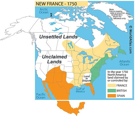 French Settlers In North America