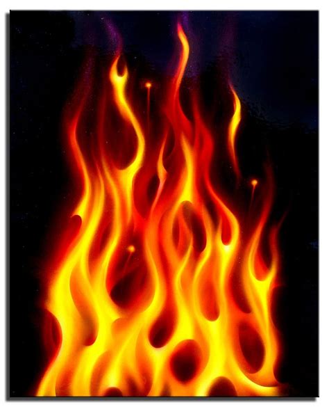 hardart-kustoms's deviantART gallery | Airbrush art, Drawing flames ...