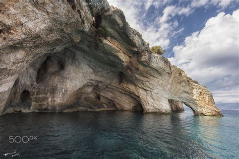 Blue Caves (Greece) - The Blue Caves consist of particular geologic ...