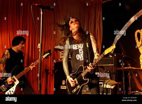 Laura Jane Grace, Against Me! Stock Photo - Alamy