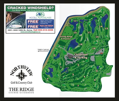 Masters Golf Course Map