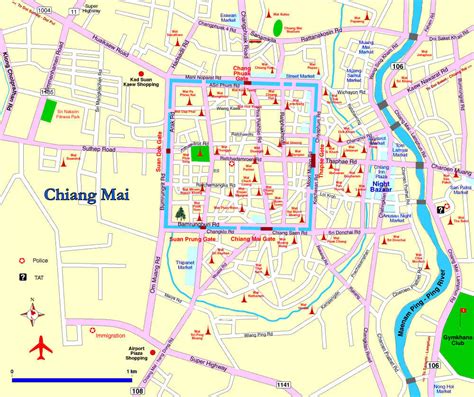 Chiang Mai Airport Map – Chiang Mai Airport Guide