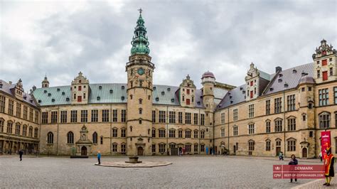 Near Copenhagen. Kronborg Castle in Elsinore (Helsingør)